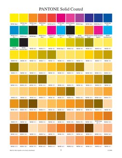 PANTONE LLICS Solid Coated 色見本 PANTONE Solid Coated Color Guide | PDF | Magenta | Yellow