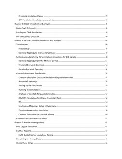 Crosstalk simulation theory .................................................................................................