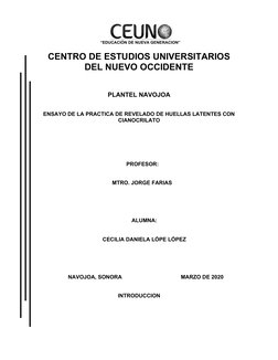 CENTRO DE ESTUDIOS UNIVERSITARIOS
DEL NUEVO OCCIDENTE  
             
            
PLANTEL NAVOJOA
ENSAYO DE LA PRACTICA DE R