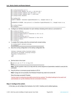 Build a Switch and Router Network Lab | PDF | Ip Address | Router ...