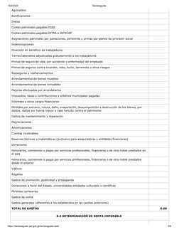 15/4/2020
Declaraguate
https://declaraguate.sat.gob.gt/declaraguate-web/
5/8
Aguinaldos
Bonificaciones
Dietas
Cuotas patronal