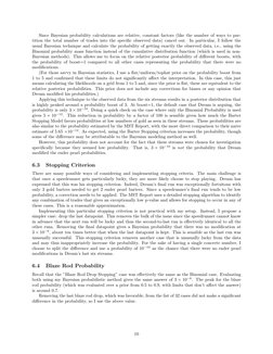 Since Bayesian probability calculations are relative, constant factors (like the number of ways to par-
tition the total numb