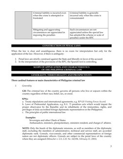 Principles of Criminal Law in the Philippines | PDF | Mens Rea ...