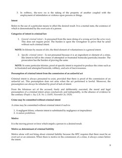 Principles of Criminal Law in the Philippines | PDF | Mens Rea ...