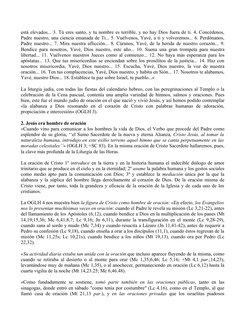 está elevados... 3. Tú eres santo, y tu nombre es terrible, y no hay Dios fuera de ti. 4. Concédenos, 
Padre nuestro, una cie
