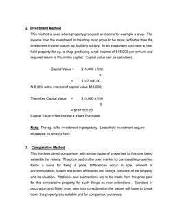 Five Methods of Property Valuation | PDF | Real Estate Appraisal ...