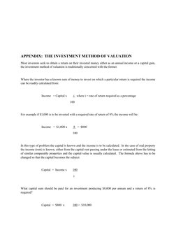 Five Methods of Property Valuation | PDF | Real Estate Appraisal ...