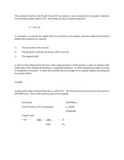 Five Methods of Property Valuation | PDF | Real Estate Appraisal ...