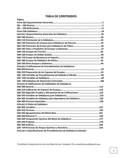 Prohibida la Reproducción de este Material por Cualquier Vía, wmendozaws@gmail.com,   
 
 
3 
TABLA DE CONTENIDOS 
Página.