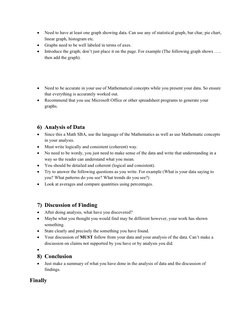 CSEC Maths SBA Introduction Guide | PDF | Teaching Mathematics | Data