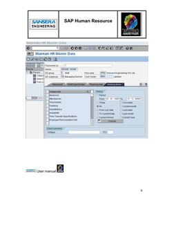 SAP HR Time Management User Manual | PDF | Human Resource Management ...