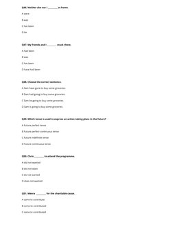 Tenses MCQs with Answers for Practice | PDF | Grammatical Tense | Verb