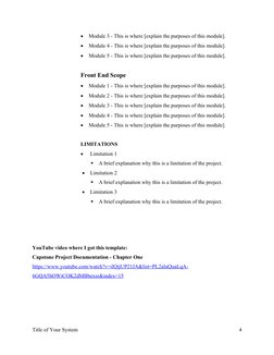 Capstone Project Chapter 1 Guide | PDF | Modular Programming | Paragraph