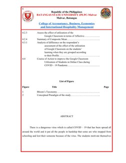 9
Republic of the Philippines
BATANGAS STATE UNIVERSITY JPLPC-Malvar
Malvar, Batangas
College of Accountancy, Business, Econo