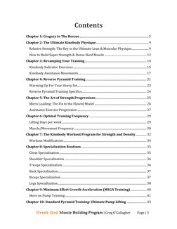 Greek God Muscle Building Program	  |	  Greg	  O’Gallagher	  	  	  	  	  	  	  	  	  Page	  |	  3	  	  
	  
