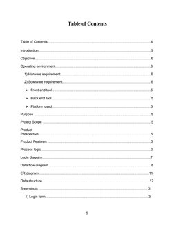 Table of Contents
Table of Contents……………………………………………………………………………….4
Introduction……………………