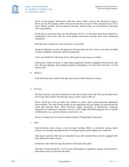 Department of Facilities Services  
 Laboratory Design Guidelines 
 
 
 
2013 
Design Guidelines 
5 | P a g e  
Doors in