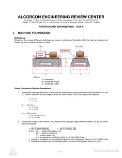 Alcorcon Engineering Review Center Guide | PDF | Thermal Insulation ...