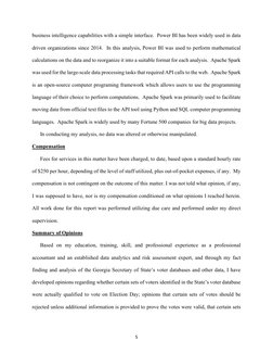 5 
 
business intelligence capabilities with a simple interface.  Power BI has been widely used in data 
driven organizations