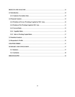 vii 
 
RESULTS AND ANALYSIS .................................................................................................