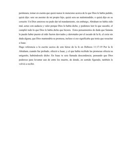 perdonara, tomar en cuenta que quizá nunca le menciono acerca de lo que Dios le había pedido,
quizá dijo: sere un asesino de