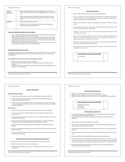 SKANS School of Accountancy 
 
F8 KNOWLEDGE SUMMARY-SKANS SCHOOL OF ACCOUNTANCY 
90 
 
Cut-off 
(purchases) 
1. Select a samp