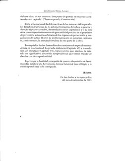 Lurs Mrcunr Rr,yN¿. ArpeRo
defensa efi,caz de sus intereses. Este punto de partida se encuentra con-
tenido en el capítulo I