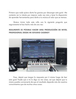 Primero que nada quiero darte las gracias por descargar esta guía!. Me 
contenta ver tu interés por mejorar cada vez más y te