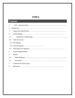 INDEX
Contents
1