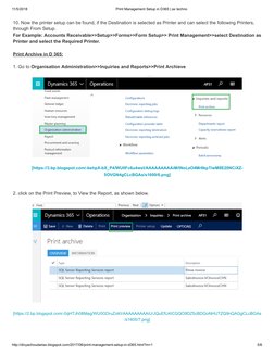 D365 Print Management and Routing Setup | PDF | Directory (Computing ...