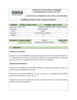 INSTITUTO TECNOLÓGICO SUPERIOR 
UNIVERSITARIO CENTRAL TÉCNICO 
 
TECNOLOGÍA SUPERIOR EN MECÁNICA AUTOMOTRIZ 
INFORME DE PRO