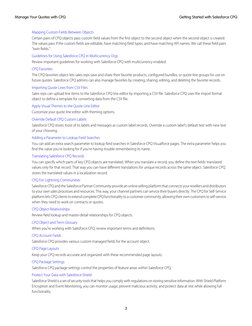 Mapping Custom Fields Between Objects
Certain pairs of CPQ objects pass custom field values from the first object to the seco