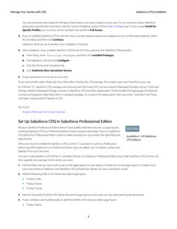 Your security level varies based on the types of permissions you want to grant to your users. For an overview of basic Salesf