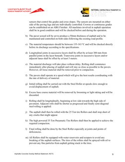 Asphaltic Concrete Overlay Method Statement | PDF | Road Surface | Asphalt