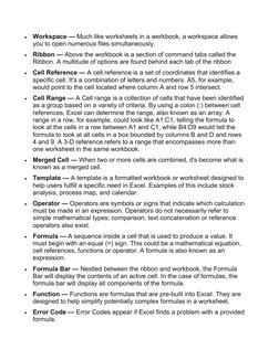  Workspace — Much like worksheets in a workbook, a workspace allows 
you to open numerous files simultaneously. 
 Ribbon —