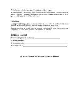 7. Realizar sus actividades en condiciones de seguridad e higiene; 
8. Ser respetados y reconocidos por el valor social de su