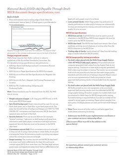 MICR Specifications for Wells Fargo Checks | PDF | Written ...