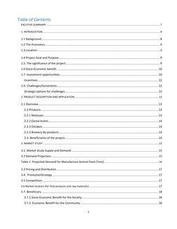 2
Table of Contents
EXCUTIVE SUMMARY ............................................................................