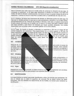 NTC 550: Curado de Concreto en Obra | PDF | Materiales