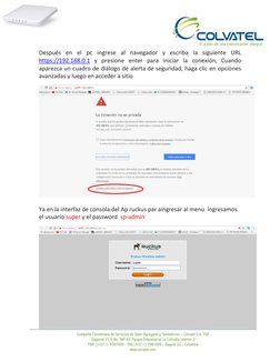 Después en el pc ingrese al navegador y escriba la siguiente URL 
https://192.168.0.1  (https://192.168.0.1/)y presione ent