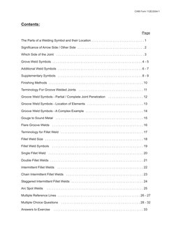CWB Study Guide - Welding Symbols | PDF | Industrial Processes | Joining