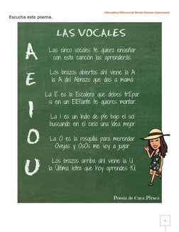 Educadora Diferencial Nicole Donoso Valenzuela.
Escucha este poema.
4
