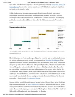 Defining Millennial and Gen Z Boundaries | PDF | Millennials | Baby Boomers