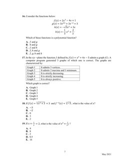 EST II Math Exam Level 1 PDF | PDF | Area | Triangle