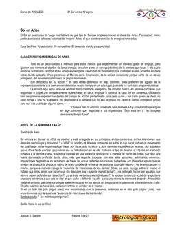 Curso de INICIADO.  
El Sol en los 12 signos 
Joshua S. Santos 
Página 1 de 21          
 
 
Sol en Aries 
El Sol en posicion