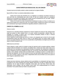 Curso de INICIADO.  
El Sol en los 12 signos 
Joshua S. Santos 
Página 5 de 21          
 
CARACTERÍSTICAS BÁSICAS DEL SOL EN