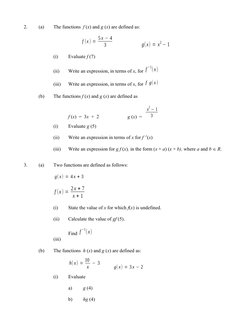 CXC Mathematics Paper 2 Past Questions | PDF | Function (Mathematics ...