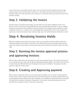 Oracle Payables Invoice Process Flow | PDF | Accounts Payable | Receipt