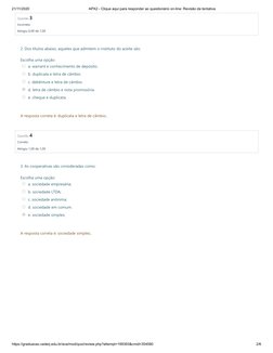 21/11/2020
APX2 - Clique aqui para responder ao questionário on-line: Revisão da tentativa
https://graduacao.cederj.edu.br/av