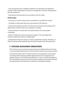 Fpt Org Chart FPT Corporation Organizational Structure | PDF | Organizational ...